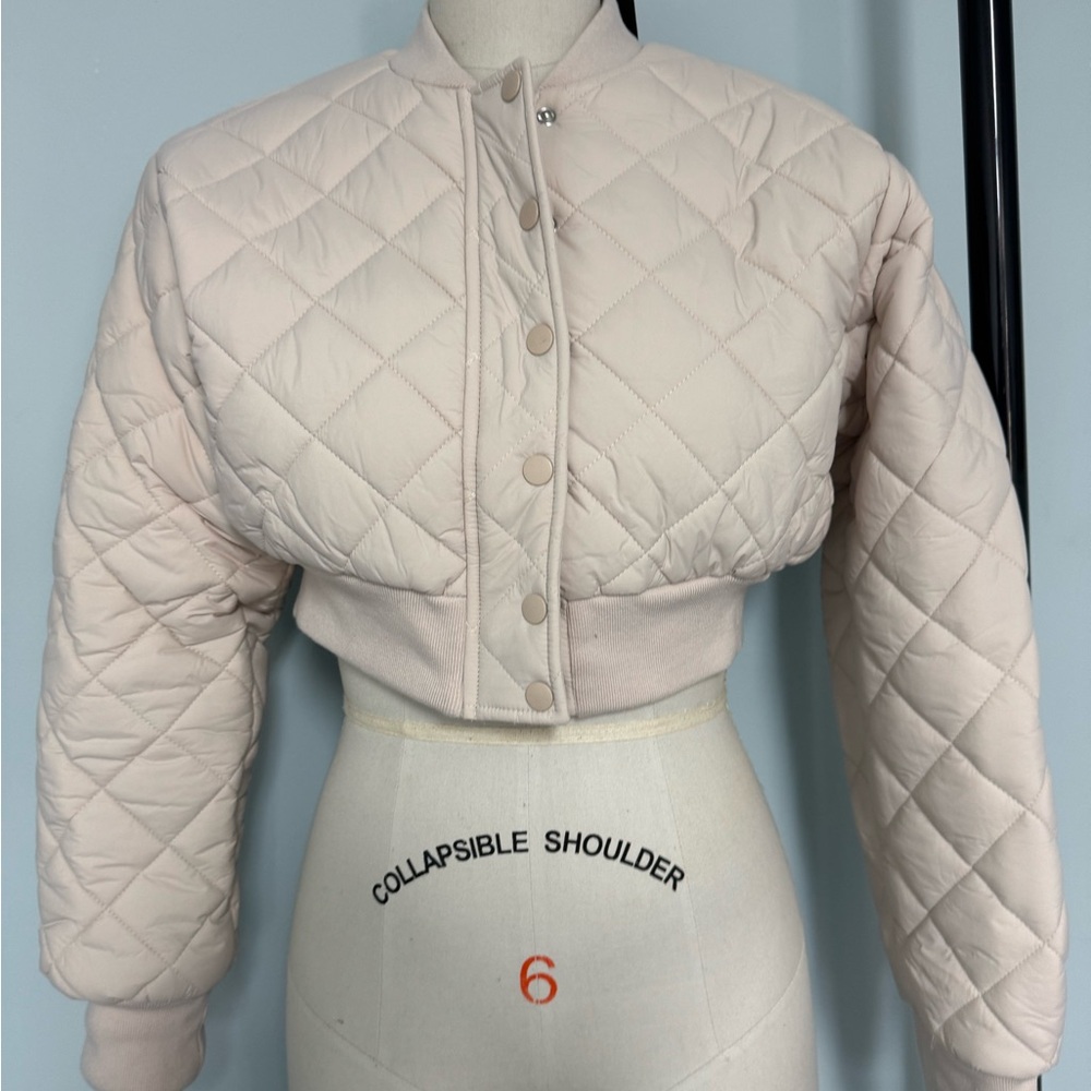 Forever 21 Satin Cream Top